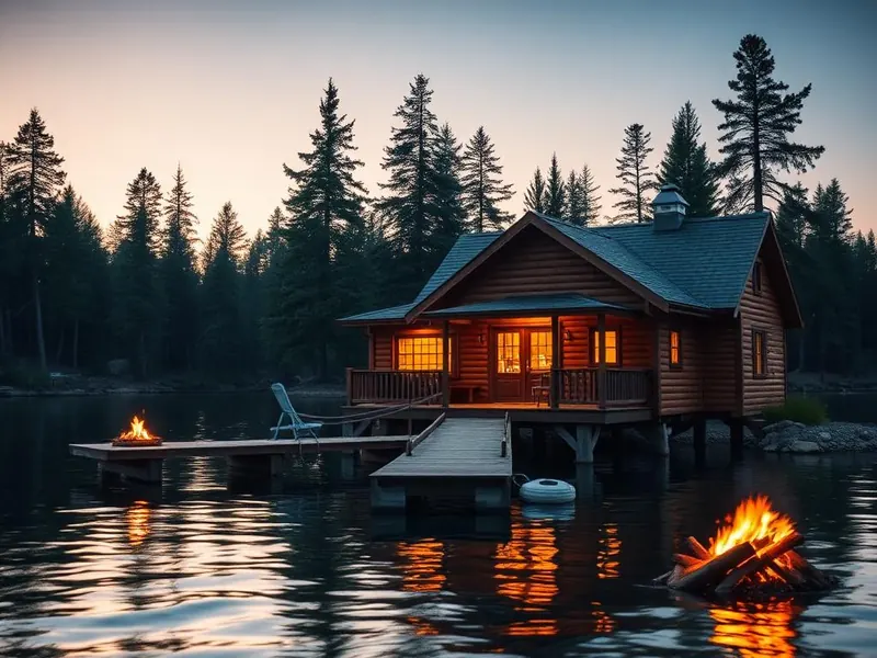 Lakeside Cabin