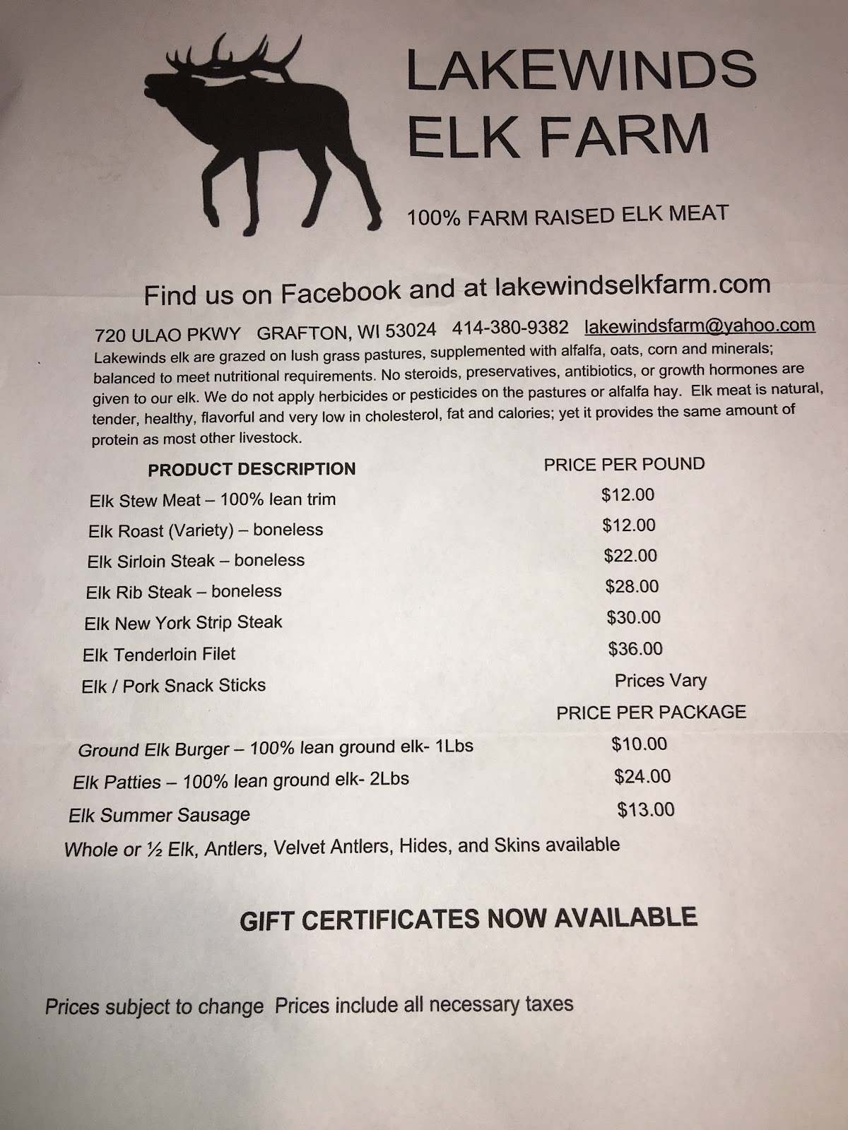 Lakewinds Elk Farms — photo 3