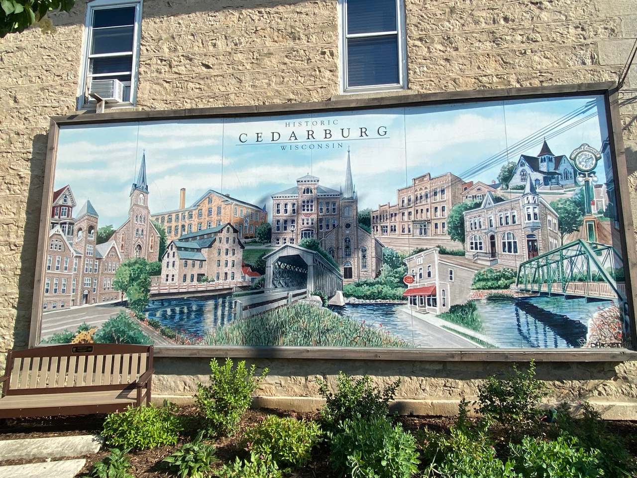 Historic Cedarburg Wisconsin Wall Art — photo 1