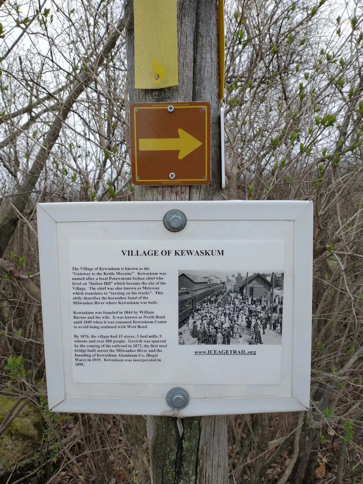 Ice Age Trail Kewaskum Parking Area — photo 5