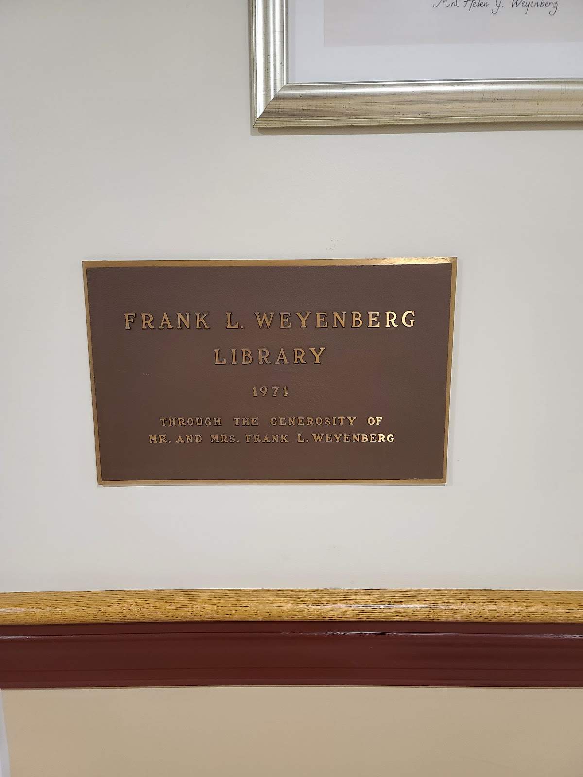 Frank L Weyenberg Library — photo 4